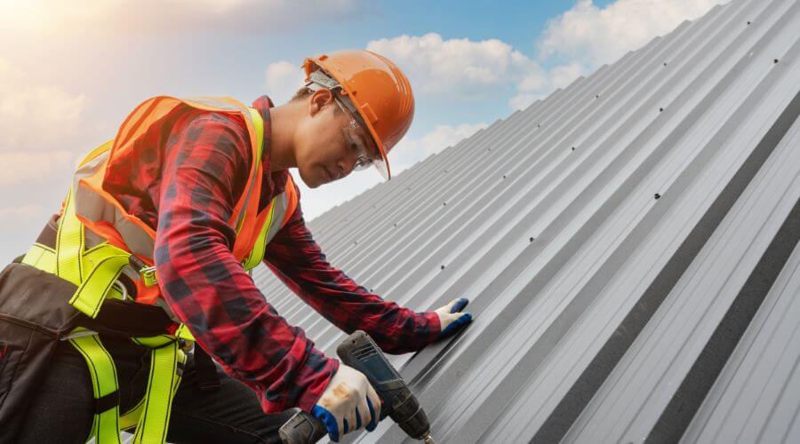 Professional metal roof installation in Belpre, KS